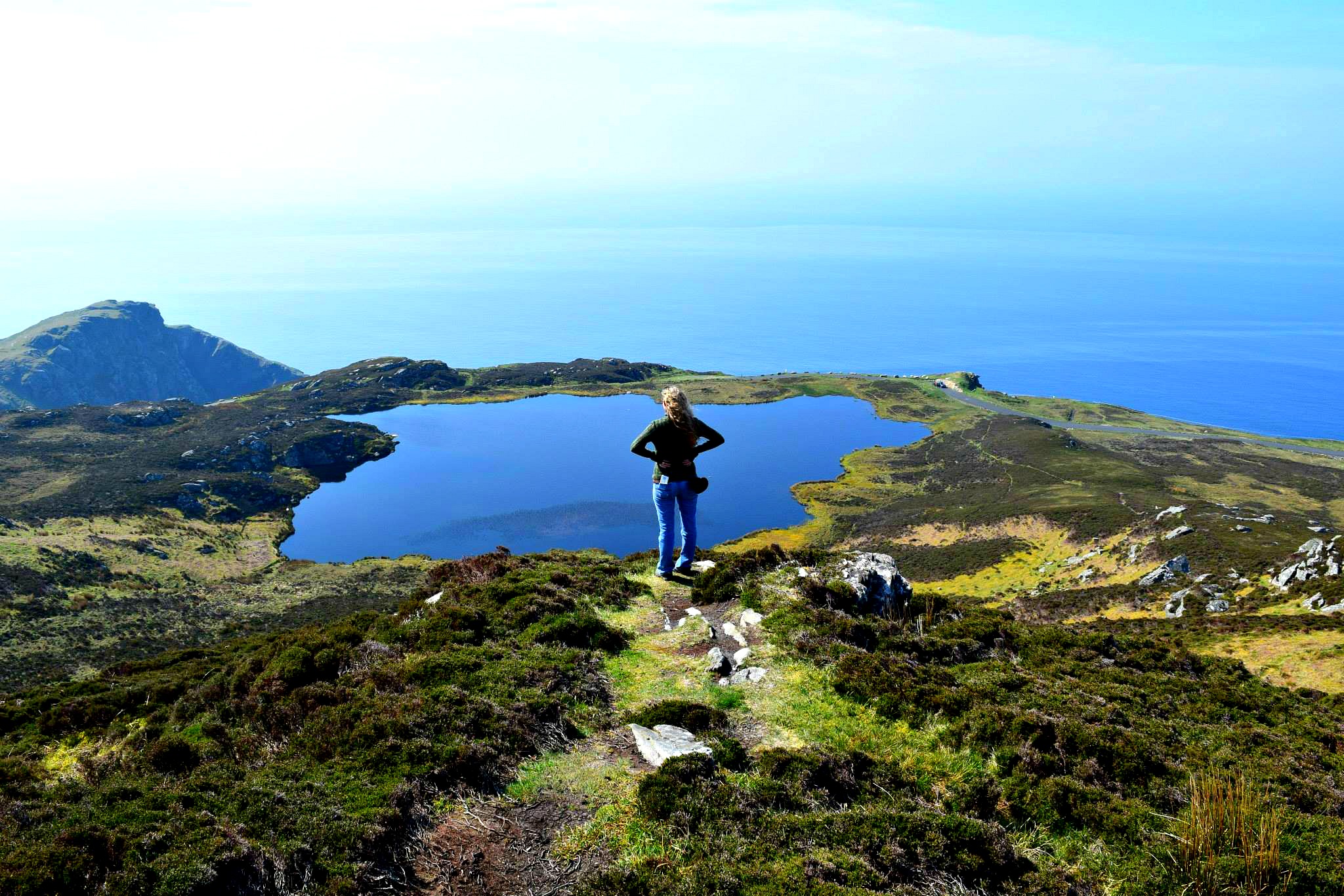 On the cliffs of Sliabh Liag Ireland