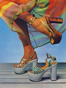 disco shoes dancing retro